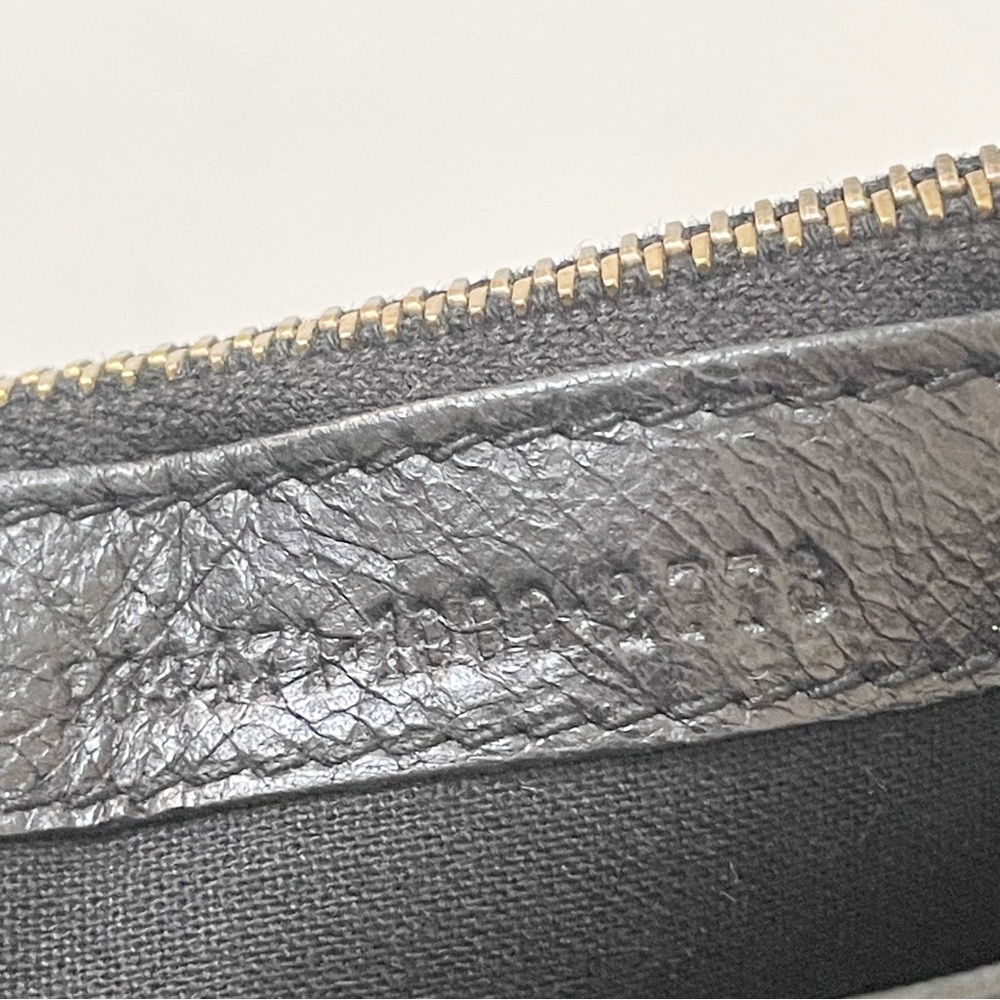 Balenciaga black leather city long snap wallet - Picture 10 of 13